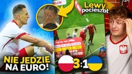 OGROMNY PECH Milika NIE JEDZIE NA EURO! Pocieszany przez Lewego! Polska POKONUJE 3:1 Ukrainę!
