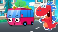 Koła Autobusu Kręcą Się - Smok Edzio - Piosenki Dla dzieci