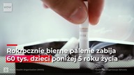 Palenie papierosów i e-papierosów - choroby i zagrożenia.