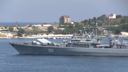 Pokaz siły rosyjskiej Floty Pacyfiku