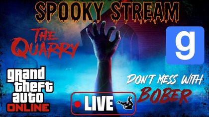  HALLOWEENOWY STREAM  GTA ONLINE  HORROR  GARRYS MOD  THE QUARRY  | Asasyn08 [NA ŻYWO]