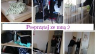 Porządki w sypialni  Sprzątanie w szafie Posprzątaj ze mną Uporządkowana