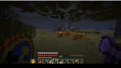 A skeleton on my pumpkins #minecraft #gaming #Game #Short #Shorts