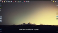 Horrible Windows clones
