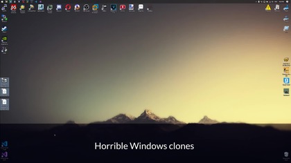 Horrible Windows clones
