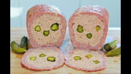 Wyszła mi ładna buźka :-) Domowa wędlina na kanapki