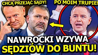 ZACZĘŁO SIĘ! PREZYDENT NAWROCKI MUSI BRONIĆ SĄDÓW PRZED NISZCZYCIELEM TUSKA! WZYWA SĘDZIÓW DO BUNTU!