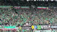 ATMOSFERA NA TRYBUNACH PODCZAS MECZU - ŚLĄSK WROCŁAW VS RUCH CHORZÓW!