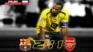 Barcelona 2:1 Arsenal Finał Ligi Mistrzów 2006, skrót meczu, Polski komentarz HD