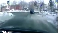 Uprzejmy kierowca zwraca śmieci