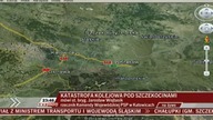 Zderzenie pociągów na śląsku