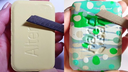 Soap Carving ASMR Relaxing Sounds no talking Satisfying ASMR Video