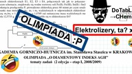 W czterech elektrolizerach E1, E2, E3 i E4..OLIMPIADA O DIAMENTOWY INDEKS AGH ELEKTROLIZA TA? xD