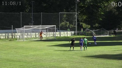 Skrót meczu MGKS Włókniarz Leśna - KKS Olimpia Kamienna Góra (15. 08. 26 r. )