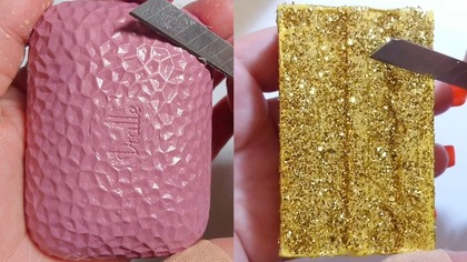 Soap Carving ASMR Relaxing Sounds no talking Satisfying ASMR Video