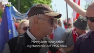 83-letni Stanisław z Wrocławia rozpłakał się na Marszu