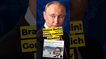 Brawo Berlin! Gonią ruskich dziadów #Moskwa #Rosja #Niemcy #ambasada #Berlin #Putin #Zachód