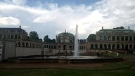 DRESDEN Zwinger Springbrunnen dr Piotr Napierała