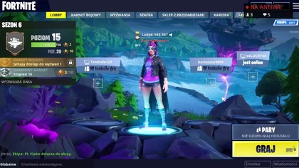 FORTNAJTOWY STRIM
