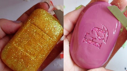 Soap Carving ASMR Relaxing Sounds no talking Satisfying ASMR Video