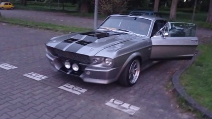 Bydgoskie Klasyki Nocą vol.  2 - odjazd Mustanga Shelby GT500 Eleanor