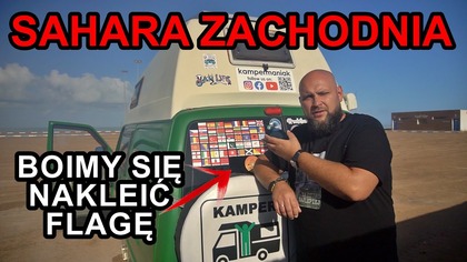 Jedziemy dalej! Innej drogi nie ma, a musimy tu zrobić przystanek - Sahara Zachodnia