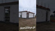 Dom 70m2 z poddaszem  Rzeszów  zapisy na budowę domu kontakt@dom25tys.pl #dom25tys #waghouse