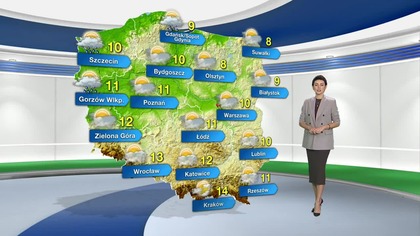 Prognoza pogody na TVN Meteo (09. 11. 2023)