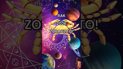 Raki! Ten rok Was wzmocni!  #shorts #rak #horoskop2026 #znakizodiaku #horoskop