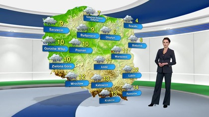Prognoza pogody na TVN Meteo (11. 02. 2024)