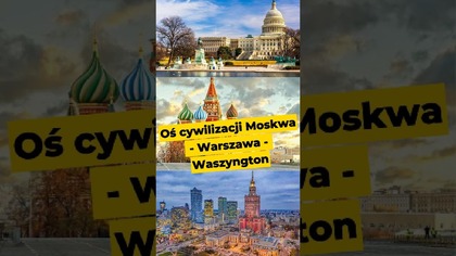 Oś cywilizacji Moskwa - Warszawa - Waszyngton #gospodarka #protestantyzm #Biblia #polityka