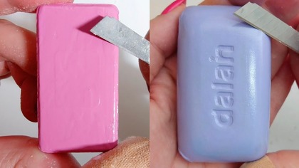 Soap Carving ASMR Relaxing Sounds no talking Satisfying ASMR Video