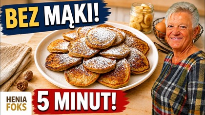 2 banany, 2 jajka i gotowe! Placki bez mąki