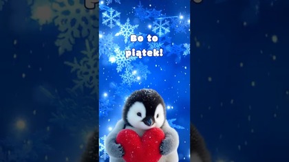 Piątek uśmiechnięty  #shorts #miłegodnia #dzieńdobry #życzenia #dc #zima #śnieg #piątek