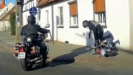 Kłopoty motocyklisty