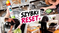 Zróbmy szybki reset! Kuchnia + salon | Clean with me