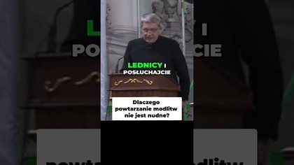 Dlaczego powtarzanie modlitw nie jest nudne #pawlukiewicz