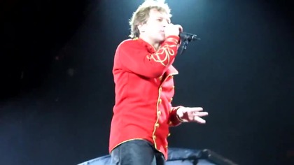 Bon Jovi woowoo eyes, Bad Case of Loving You, Not Fade Away, Vertigo Barcelona, Spain 7/27/2011