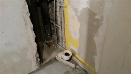 Niesamowita wizualizacja azienki 3d Projekt azienki 3d Rozwiazanie zagadki Kawalerka 31 m2 w bloku