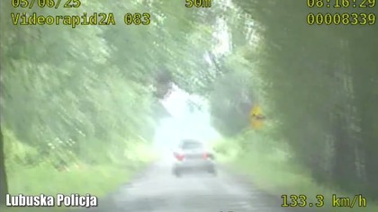 205 punktów karnych dla pirata drogowego pod Strzelcami