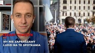 Tłumy słuchały Trzaskowskiego w Poznaniu.  Co z zaleceniami epidemiologów?