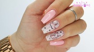 My birthday mani / Gabrielle Nails /Charbonne