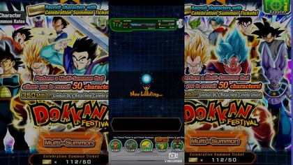 350 mln ticket summon dragon ball z dokkan battle