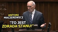 Macierewicz uderza w Hołownię! WY SIĘ ZGADZACIE NA TO BY POLSKA ZOSTAŁA POZBAWIONA NIEPODLEGŁOŚCI!