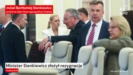 Minister Sienkiewicz złożył rezygnację.  Podał powód [Serwis informacyjny, KSTV Info]