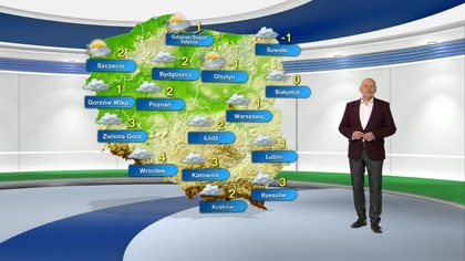 Prognoza pogody na TVN Meteo (25. 01. 2023)