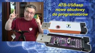 Nowe obudowy 3D do ATB USBasp - wielokolorowe - ala batman ;)
