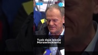 (subskrybuj) Tusk WBIJA SZPILECZKĘ Morawieckiemu #shorts