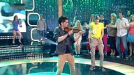 Tomasz Dolski in TV show What melody is it? performs Michael Jackson