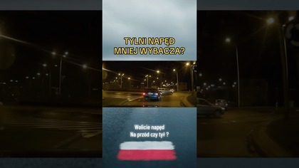 BMW znosi na rondzie i kończy na barierkach.  Tylni napęd mniej wybacza? #bmw #rondo #uwaga